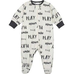 NWT - Onesies Brand unisex-baby 4-pack Sleep 'N Play Footies Multi Pack, 0-3M